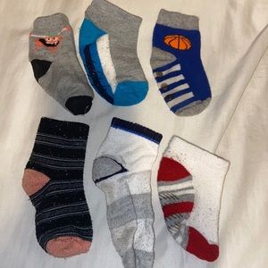 6 pair of socks